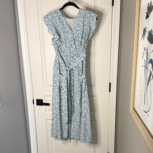 Sienna Sky Blue Floral Maxi Dress